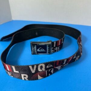 Quiksilver Black and Red Men's Belt
